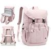 GOLF QUALITY Zaino Porta PC Donna, Zaino PC Portatili da 15.6 Pollici Notebook, Backpack per Laptop, Daypack Impermeabile da Uomo per Scuola, Lavoro o Viaggio,Rosa