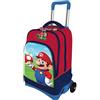 Super Mario Bros. Super Mario Zaino Trolley Scuola Rosso 200340