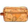 ALVIERO MARTINI 1a CLASSE Pochette media realizzata in tessuto Geo Classic con chiusura zip per riporre tutti i tuoi oggetti personali e averli sempre con se. Capiente e compatta presenta anche una pi