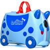 Trunki Valigia a rotelle per bambini e bagaglio a mano per bambini: custodia a rotelle Doug 47 x 32 x 21 cm, bagaglio per bambini, Ba blu, 47 x 32 x 21 cm, bagaglio per bambini