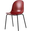 Connubia Set 2 Sedie Academy CB/1663 - Struttura: Metallo Rosso Ossido Opaco P3L - Sedile: Polipropilene Rosso Ossido Opaco P3L
