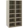 vidaXL Scarpiera Rovere Sonoma 54x34x100,5 cm