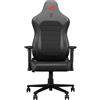 ASUS ROG AETHON Sedia Gaming Ergonomica, Struttura in Acciaio, Supporto Lombare Integrato, Braccioli 2D Imbottiti, Rivestimento in Similpelle e Cuscini in Schiuma, Peso Massimo 136kg, Nera
