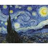 1art1 Vincent Van Gogh Poster Notte Stellata, 1889 Stampa d'Arte 50x40 cm