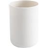 ZNTIHZ 4 Pezzi di Bicchieri for spazzolino da Denti in Materiale plastico, for Bere, Tazze for spazzolare i infrangibili per Spazzolini da Denti E Dentifricio(White)