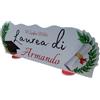 PV Grafik® Centro Tavola Laurea Personalizzato, Centro Tavola confettata Laurea, Cappello Laurea, Allestimento Laurea Nome per Confettata Personalizzato (L8)