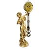 GICOS SRL Gicos Orologio Pendolo Vintage Statua Decorativa Salotto Venere d'oro 84CM cod.587559