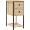 ZQQLVOO Ttavolino camera da letto Cassettiera camera da letto Comodino Rovere Sonoma 32x42x70 cm in Legno Multistrato
