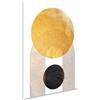 Giallobus - Quadro - Mid Century - Gold - 01 - Vetro Acrilico - 100x140 - Pronto da Appendere - Quadri Moderni per la casa