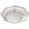 Ten Ciotola ottagonale in silver plated cod.EL8120 cm 2h diam.13 by Varotto & Co.
