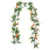 DaPongZhi Ghirlanda di Pasqua per Mensola del - Ghirlanda Decorativa con Uova di Pasqua e Motivi Primaverili | Decorazione | Ideale per Feste, da Appendere su Parete (02)