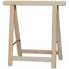 PEBSHOP CAVALLETTO Pieghevole in Legno di Abete L. 75 x H. 72 cm.