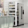 Generic Carrello da cucina, Carrello sottile, Grande armadio stretto con manico e ruote, portaspezie in legno accanto al frigorifero, mensola dispensa per cucina, piccoli spazi