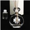 DLM Bomboniere DLM-31748 (Kit 6 Pezzi) Profumatore in Cristallo con Quadrifoglio Coppia FEDI 50 Anniversario Nozze d'oro Cinquantesimo Diffusore per Ambienti Profumo bomboniera