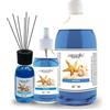 Generico Tresorì - Kit Realizzato per Camomilla Torino Fragranza Marine - Ricarica Diffusore per Ambiente 1L, Diffusore a Bastoncino 125ml, Spray Ambienti 125ml