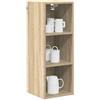 vidaXL Armadio pensile Rovere Sonoma 30 x 29,5 x 80 cm, Armadio da cucina moderno, design rettangolare, ampio spazio, materiali resistenti, stile contemporaneo, per l'organizzazione in