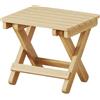 Begchy Piccolo sgabello pieghevole portatile in legno sedia leggera pieghevole sgabello poggiapiedi pieghevole per esterni 28 x 26 x 22 cm