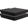 WOLTU Mensola da Parete, Mensola da Muro, Legno MDF, Nera, Set di 2, per Cucina, Bagno, Soggiorno, ECC RG9371sz-2