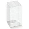 LE GEMME DI VENEZIA 20 PZ Scatola PVC Trasparente 8x8x18 cm per BOMBONIERA