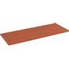 Decor Space Mensola da muro sospesa in legno con bordo squadrato (Ciliegio, 100 x 50 x 1.8 cm)