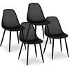 Fromm & Starck Sedie In Polipropilene Set Da 4 Sedie Moderne STAR_SEAT_13 (150 kg, Set da 2, 52 x 46,5 cm)