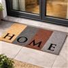 Carpido Zerbino Kokos Home - Tappetino d'ingresso 40x60 cm antibatterico - Tappetino di cocco con retro in vinile - Materiale naturale - 100% cocco