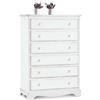 Milani Home s.r.l.s. Cassettiera In Legno Massello 97x49x140