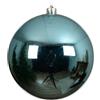Kaemingk Palline di Natale in Plastica 20 cm x 1 Pezzo - Grandi e Anti-rottura - Palline per Albero di Natale XXL per Natale - Decorazioni per Albero di Natale e Decorazioni Natalizie Folklore Blu