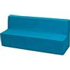 Velinda Divano divanetto, divanoletto,Sofa,mobili,cameretta Giochi (Colore: Blu)