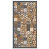 Panorama Tappeto Vinile Corridoio - Varie Dimensioni - (Idraulico Arancione 60 x 250cm)