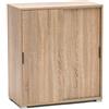 MeMi Me204RSN ante scorrevoli. Scarpiera.mobiletto . Gia' montato , Rovere Sonoma, 38x75x85 cm