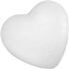 Alipis Modello Cuore in Schiuma Bianca 28 CM Polistirolo per Decorazioni Fai da Te Artigianato Creativo e Ornamenti Romantici