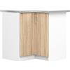 AKORD Mobile da cucina Lima | Armadio ad angolo per cucina 85x84 cm | Resistente | Design moderno | Per cucine grandi e piccole | Facile da pulire | Abbinabile ad altri mobili della gamma