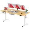 SANODESK 200 * 80 Scrivania elettrica in piedi regolabile in altezza Scrivania Seduto Stand Scrivania regolabile 4-Memory Smart Panel