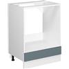 Vicco Mobile per forno da incasso R-Line, Grigio-blu, 60 cm senza piano di lavoro, per la libera combinazione all'interno di sistemi cucina modulari