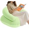 Lufaze Poltrone Gonfiabili per Adulti - Sedia a Forma di U con Gonfiaggio Rapido | Divano Gonfiabile da Campeggio - Per Giardino, Spiaggia, Sagre, Festival Musicali, Relax e Lettura