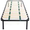 DOLCI SOGNI Rete Letto Singolo 90x200 Rinforzata con 2 Cinghie Elastiche per Taglie Forti, Stabile Rete Ortopedica, Rete Singola Doghe 90x200, Rete Singola con Doghe di Legno 100% Made in Italy