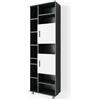 Vicco Mobile bagno alto Ilias, Antracite/bianco, 60 x 190 cm, con ripiani regolabili per una conservazione ordinata