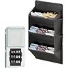 Generico Organizzatore Per Scarpe RV - Organizzatore Armadio A 3 Livelli - Verticale Da Parete Per Lavanderia Ingresso Camera Da Letto Bagno Cucina Dispensa Dormitorio Armadio