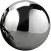 Generic Sfera glitterata in acciaio inossidabile, sfera cava lucidata a specchio, sfera riflettente per la decorazione della casa e del giardino (90 mm)