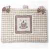 HOME ZEN HOUSEHOLD LINEN Copriforno Cucina Copertura Decorazione Forno Chiusura a Strappo 40x50 CM Shabby Chic (Modello Fiocco Disegno 4)
