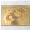 CheQuadro! Dettaglio della Danza delle Ore Gaetano Previati, gpr2 Quadro Stampato su Tela Fine Art, Intelaiato Pronto da Appendere, assemblato a Mano, 100x70 cm