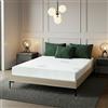 Sleephome Materasso Singolo 80x190 h 25 cm Molle Insacchettate e Memory Foam Mediterraneo - Dispositivo Medico Classe 1 Detraibile - Ortopedico, Accoglienza Avvolgente - Made in Italy