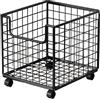 Generico Carrello Portafrutta, Carrello Cucina Portaoggetti, Cesto Giochi Bambini Mobile, Cesto Portabiancheria, Carrellino Con Ruote Portatutto per Cucina, Camera Da, Bagno, 28x44x40cm