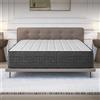 COSMOS - Materasso Memory 140x190 cm - Alto 32 cm - Equinox Matrimoniale - Ortopedico Ergonomico - Lattice Blue + Schiuma Memory - 7 Zone - Doppia Faccia - Traspirante, Anallergico - Fatto in Europa