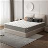 TEENO Materasso 140x200 cm, Alto 30 cm, Doppia Faccia, Materasso memory foam ergonomico a 7 zone di media rigidità 140 x 200, Sollievo Pressione e Traspirante, Ipoallergenico e Antiacaro