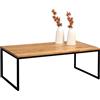 M2 Kollektion HomeTrends4You, Sira 2, Tavolino Da Salotto, Marrone, 110 x 60 x 43 cm
