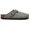 Birkenstock Unisex Boston BS Suede Embossed Emboss Dots Stone Coin Sandali 37 EU
