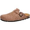 Lico Ciabatte uomo Bioline Clog Nature, marrone, 50 EU