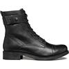 Geox Stivali da Donna D Rawelle C alla Caviglia, Nero, 41 EU
